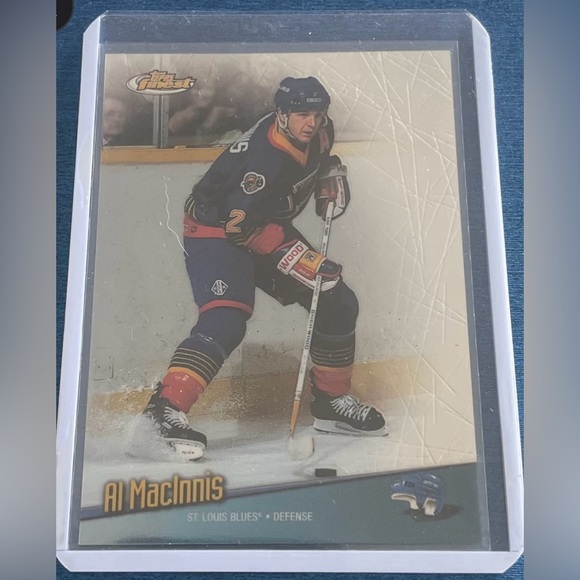 Topps Other - Al MacInnis St. Louis Blues Hockey Card